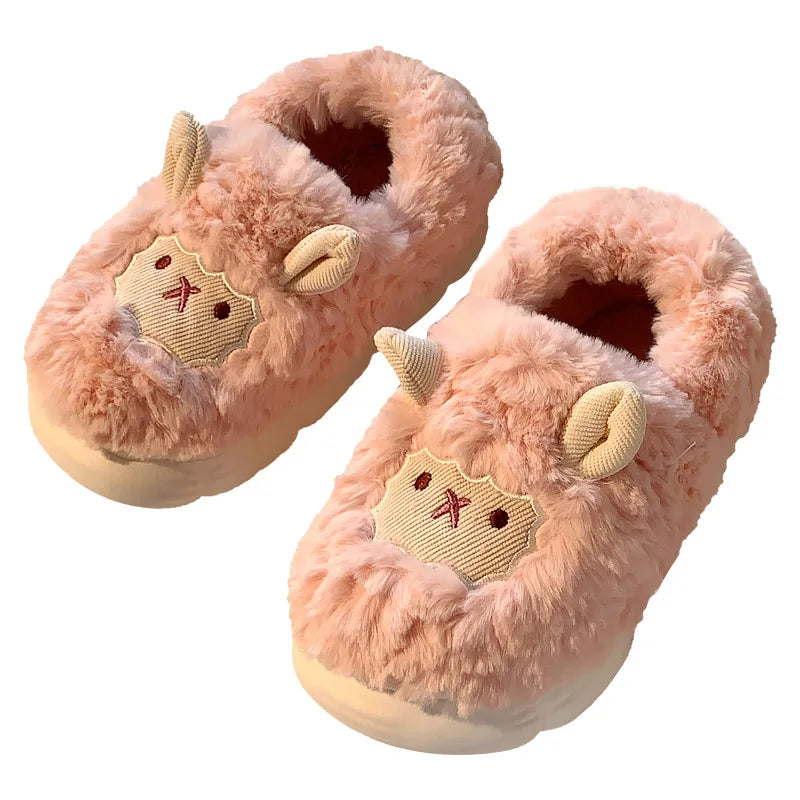 Daisy&Lamby™ Soft-Stitched Sheep Slippers