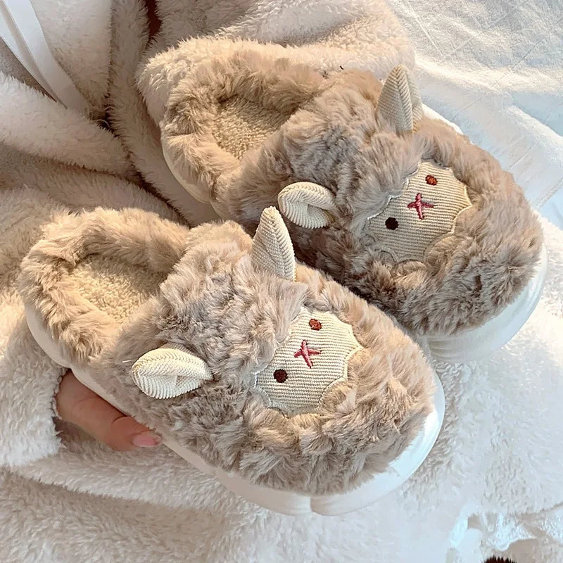 Daisy&Lamby™ Soft-Stitched Sheep Slippers
