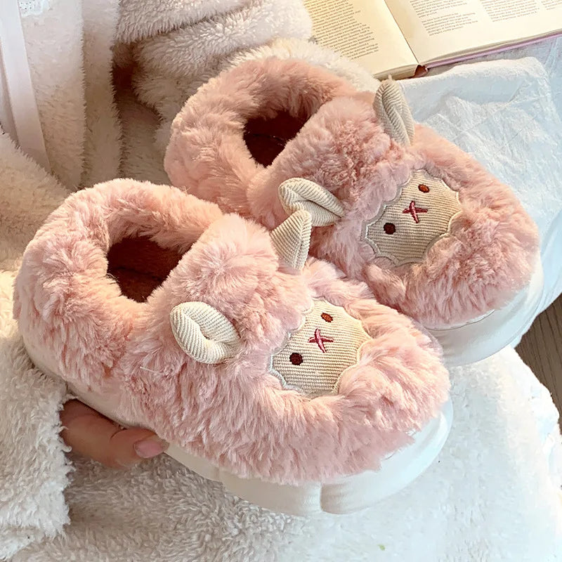 Daisy&Lamby™ Soft-Stitched Sheep Slippers