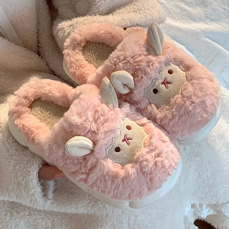 Daisy&Lamby™ Soft-Stitched Sheep Slippers